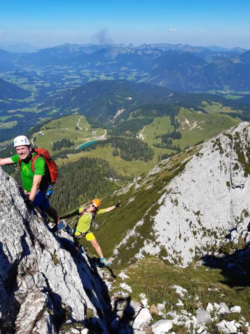 Donnerkogel nach der Skyladder