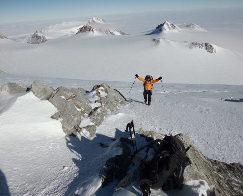 Mt.Vinson Blick in die Antarktis